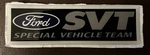 Ford Svt Special Vehicle Team Decal Rare Hard To Find!! Mustang Cobra Lightning. Fixed Price $19.99.