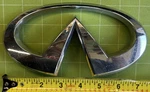Oem 62892-CM80A 2008 Infiniti FX35 FX45 Emblem Grille Chrome Genuine. Fixed Price $19.99.