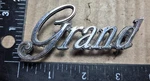 Mercury "grand" Marquis Circa '75 Emblem D5MB 16B114 Ba (6742. Fixed Price $36.00.