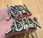 Mopar 1976 77 78 79 80 Dodge Aspen Fender Emblem Set #4022355. Fixed Price $37.75.