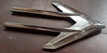 Vintage 1958 Pontiac Fender Ornament Rh Emblem, Part #529727 Oem. Fixed Price $64.99.