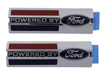 Powered By Ford Classic Fender Badge (set Of 2). Fixed Price $155.00.