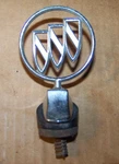 Vintage Buick Hood Ornament - All Chrome. Fixed Price $45.00.