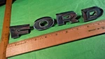 CB17 Ford Grill Nose Letter Emblems Vintage 1962-4 #C2TB8A342A-D Custom Cab F100. Fixed Price $101.99.