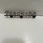 Oldsmobile "toronado" Name Plate, 70 S, Metal Nmp 405601, Pre Owned. Fixed Price $34.95.