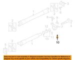 Ford Oem 18-23 Navigator Rear Suspension Drive Shaft-bracket Bolt W500635S439. Fixed Price $13.65.