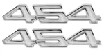 New Trim Parts 454 Front Fender Emblem Pair / For 1970-74 Chevy Models 2820. Fixed Price $99.99.