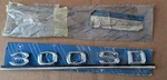 New Mercedes W116 300SD Trunk Emblem Badge 1168171715. Fixed Price $99.95.