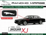 Jaguar Factory Oem 98-03 XJ8 Front Fender-emblem Badge Nameplate Left HNC5771AC. Fixed Price $122.69.