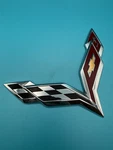 Oem 2014 - 2019 Chevy Corvette Front Emblem Badge Logo Chrome Chevrolet 23168616. Fixed Price $16.99.