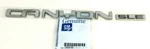 2004-2012 Gmc Canyon Sle Rear Tailgate Chrome Nameplate Emblem New Oem 15926160. Fixed Price $159.79.