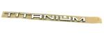 2020 - 2023 Ford Escape Chrome Titanium Rear Liftgate Nameplate Emblem Badge Oem. Fixed Price $42.23.