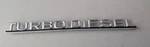Mercedes W116 W123 Turbodiesel Trunk Emblem Badge 300D 300SD 300TD 1168171915. Fixed Price $24.95.
