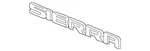 Genuine Gm Sierra Name Plate 15129653. Fixed Price $65.35.