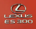 02 03 04 05 06 Lexus ES300 Rear Trunk Lid Emblem Badge Set Oem Chrome #J01. Fixed Price $29.99.