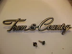1969 Chrysler Town & Country Emblem Oem #2902894. Fixed Price $149.99.