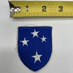 U.s. Military 23RD Infantry Division Patch Cut Insignia Full Color 4 Stars. Fixed Price $5.25.