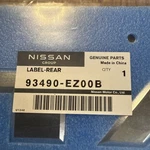 Oem 2017 Nissan Tailgate "titan" Emblem In Chrome Rear New 93490-EZ00B. Fixed Price $34.99.
