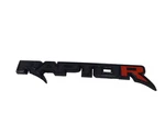 As Is Oem 2021-2025 Ford Raptor Front Hood Scoop 7.5" Emblem Black Gray & Red. Fixed Price $59.99.