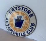 Vintage Keystone Automobile Club Grille Badge Porcelain Emblem Ornament Usa. Fixed Price $75.00.