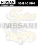 Hardbody Pickup D21 86-94 Genuine Rear Gate "nissan" Decal 93491-01G01. Fixed Price $134.67.