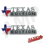 2PCS 3D Texas Edition Car Truck Logo Emblem Badge Sticker Fits Ford Chevy Gmc. Fixed Price $12.34.