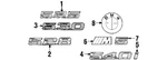 Bmw 51148203864 Genuine Oem Emblem (#8). Fixed Price $61.71.