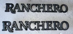 1977,8,9 Ford Ranchero Emblem,gt,driver,passenger SIDE,D70B-16B114-BWA,OEM. Fixed Price $75.00.