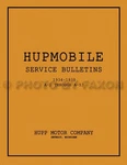Hupmobile Service Bulletins Manual 1934 1935 1936 1937 1938 Repair Shop. Fixed Price $49.00.