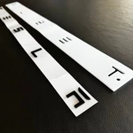 For 2024-2026 Model 3 Highland Rear Trunk Tesla Badge Letters Logo 1694512 00. Fixed Price $24.65.
