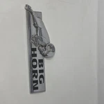 55372894AA 2008-2018 Dodge Ram Bighorn Rear Oem Emblem 09 10 11 12 13 14 15 16. Fixed Price $18.99.