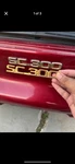 Fits Lexus SC300 Gold Rear Emblem Word 1992 1993 1994 1995 1996 1997. Fixed Price $25.00.