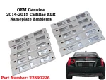10 Lot Of Oem 2014 2015 Cadillac Elr Chrome Nameplate Trunk Lid Emblem Badge. Fixed Price $49.99.