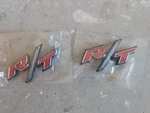 1969 1970 Dodge Charger R/t Rear Panel Emblem Mopar Part # 2965253 Set Of Oer. Fixed Price $120.00.