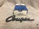 Nos Oem FORDD4WY-1608-A 1974 Mercury Cougar Fender Emblem Trim Script. Fixed Price $79.00.