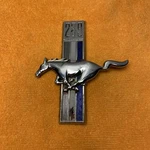 Ford Mustang Metal Emblem Badge C7ZB-16C229-A Motor Company. Fixed Price $19.99.