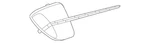 Genuine Mercedes-benz Fender Gap Cover 190-889-02-00. Fixed Price $169.00.