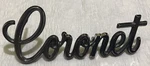 1975/1976 Dodge Coronet Front Fender Emblem. Fixed Price $25.00.