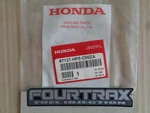 Nos Honda Atv "fourtrax Fuel Injection" Decal Emblem Oem 87127-HP5-C00ZA. Fixed Price $21.99.