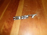1968 Camaro 327 Fender Emblem Chevy Genuine Gm Oem 3927484 Vintage Open Box Nos. Fixed Price $20.00.