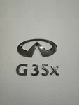 2003-2008 Infiniti G35X Awd Rear Trunk Emblem Badge. Fixed Price $28.95.