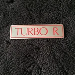 Bentley Turbo 1989-97 Rear Chrome Boot Trunk Badge Red Letters Oem UB75465. Fixed Price $149.95.