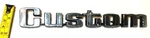Vintage Oem 1973 1979 Ford Custom Truck Bedside Nameplate Emblem Chrome Badge. Fixed Price $24.88.