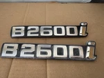 Free Shipping Oem 89-93 Mazda B2600I Front Side Fender Emblem Badge Set. Fixed Price $44.99.