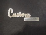 1977 1978 1979 1980 Oem Mopar Dodge Truck Custom Nameplate P/n # 4033338. Fixed Price $27.85.