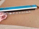 1957 Chevy Nos Chrome "chevrolet" Script Emblem Gm 3733212. Fixed Price $90.00.