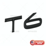 For Volvo T6 Rear Trunk Lid Letter Logo Badge Nameplate Emblem Sport Gloss Black. Fixed Price $24.99.