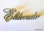 Cadillac Eldorado Fender Trunk Lid Emblem #9882666 Oem Gm. Fixed Price $14.95.