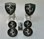 Ferrari 458 Italia Spider California Carbon Fiber Fender Shield Wheel Caps. Fixed Price $936.09.