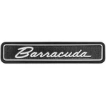 Dash Emblem Insert Only 1971-1974 Plymouth Barracuda. Fixed Price $24.99.
